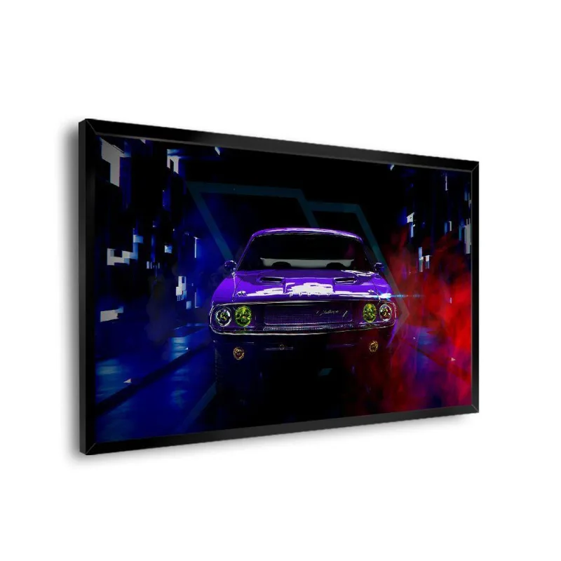 Quadro Decorativo Dodge Challenger