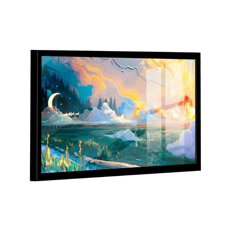 Quadro Paisagem Fantasia -- Br Artes