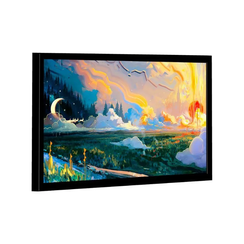 Quadro Paisagem Fantasia -- Br Artes