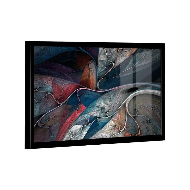 Quadro Ilustração Abstrata -- Br Artes