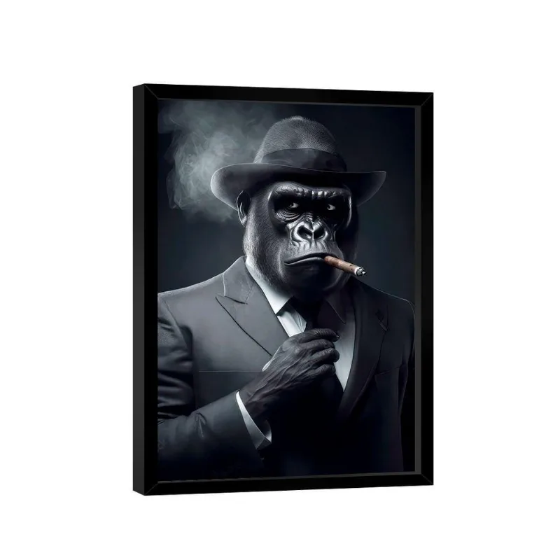 Quadro Monkey Gangstar -- Br Artes