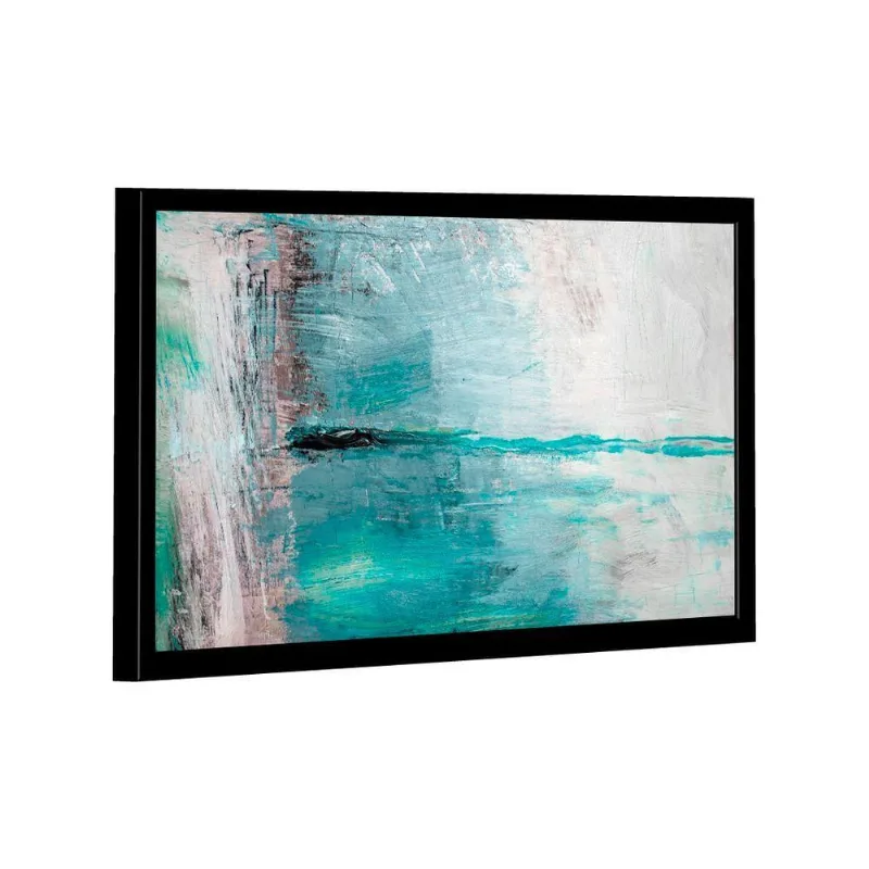 Quadro Pintura Água Abstrato -- Br Artes