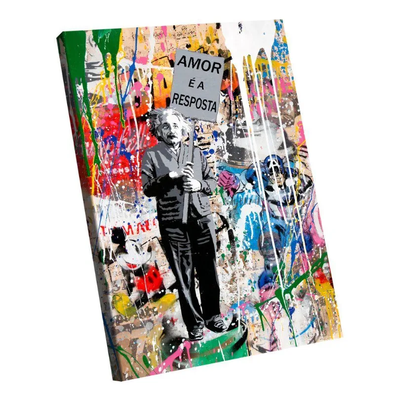 Quadro Decorativo Love Is The Answer