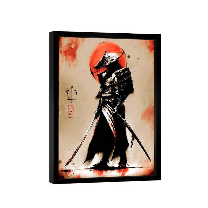 Quadro Decorativo Guerreiro Oriental