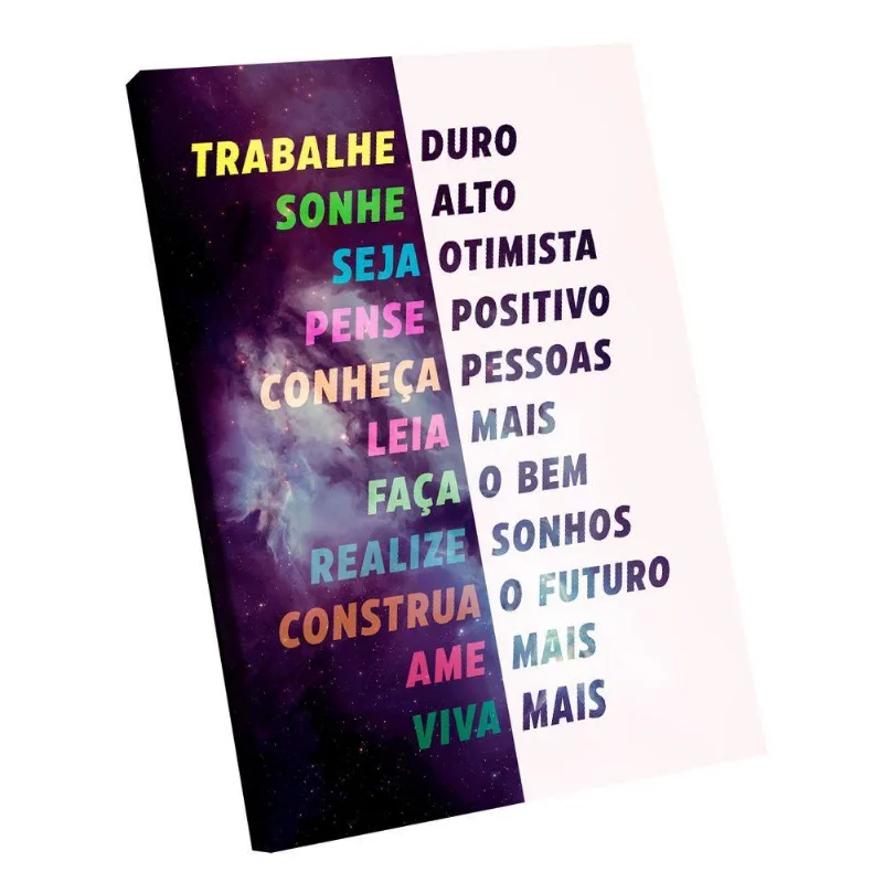 Quadro Decorativo Inspiração Do Dia