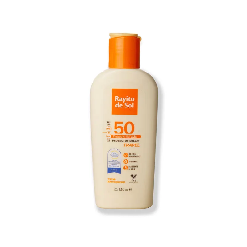 Protector Solar Rayito de Sol Travel Fps 50 x 130 g