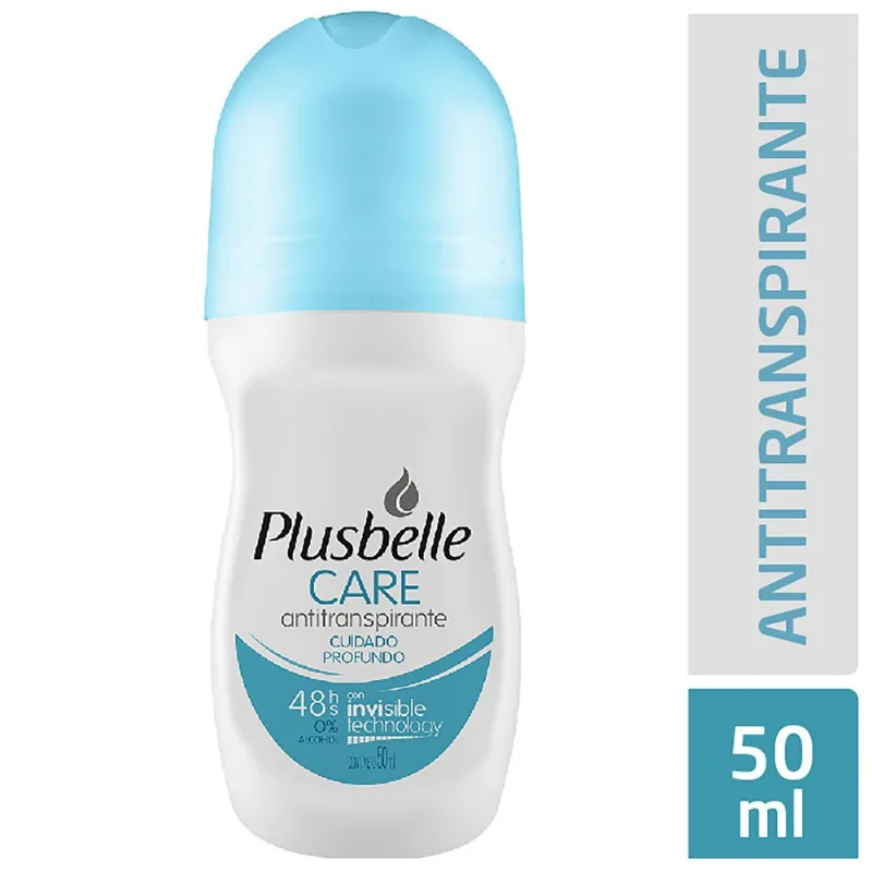 Antitranspirante en roll on Plusbelle care 50 cc.