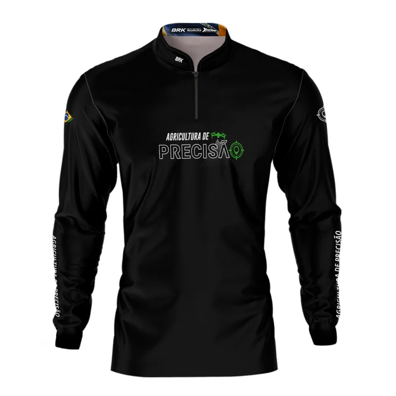Camisa Agro Brk Agricultura de Precisão com Proteção Solar UV50+ PP
