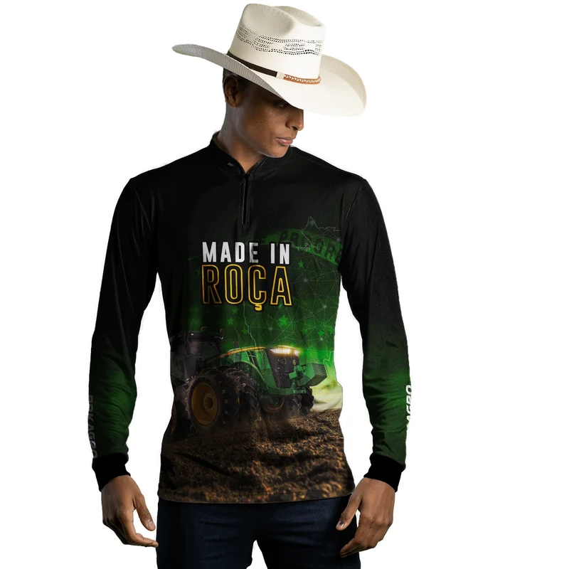 Camisa Agro Brk Made in Roça com Proteção Solar UV50+ GG