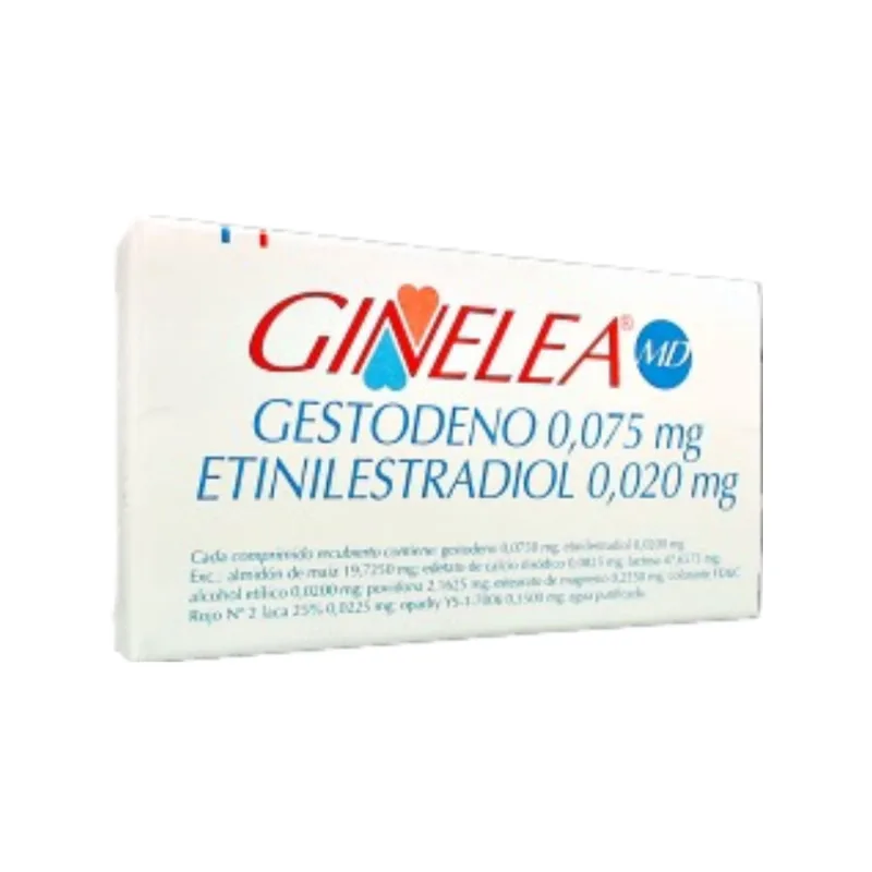 Ginelea Md Etinilestradiol + Gestodeno x 21 Comp