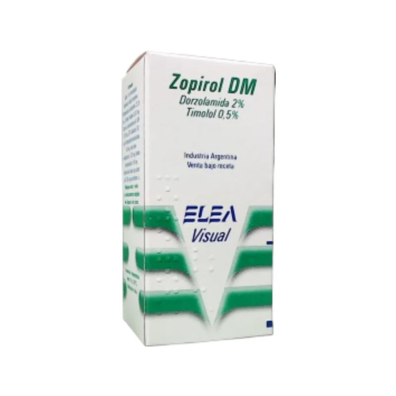 Zopirol Dm Dorzolamida + Timolol Solución Oftálmica x 5 ml