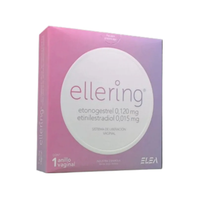 Ellering Anillo Vaginal Etonogestrel + Etinilestradiol x 1 Sobre