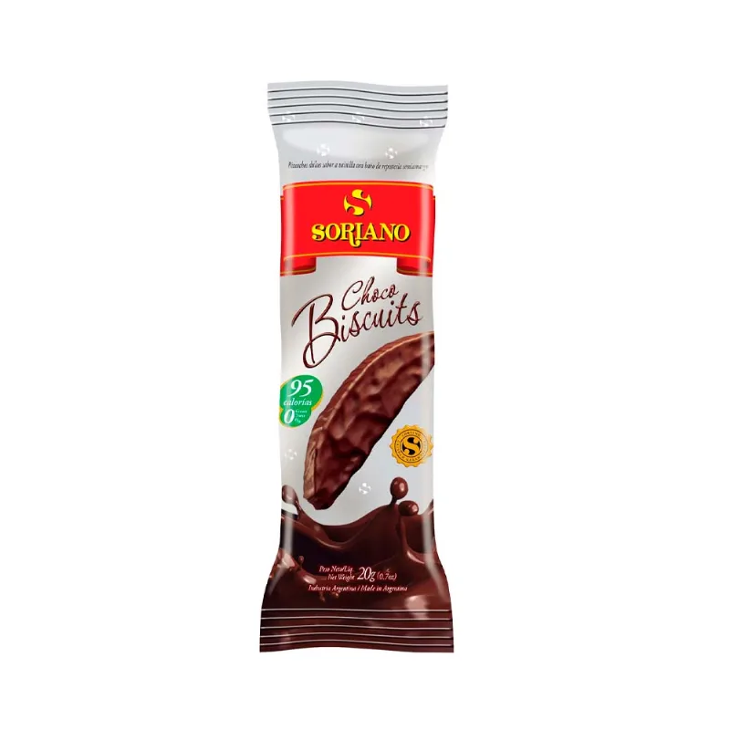 Choco Biscuit Soriano Display 20 Grs