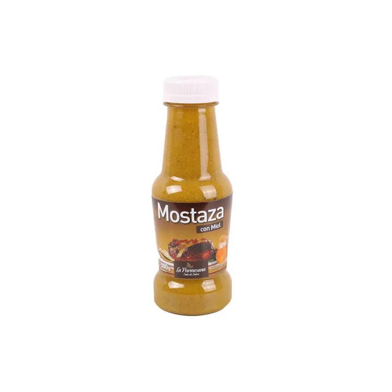 Salsa Mostaza Miel Y Espinaca La Parmesana 300 Gr
