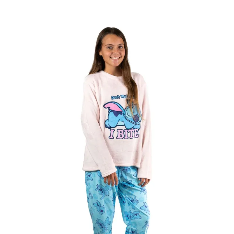 Pijama Plush Adultos Stitch Talle XS
