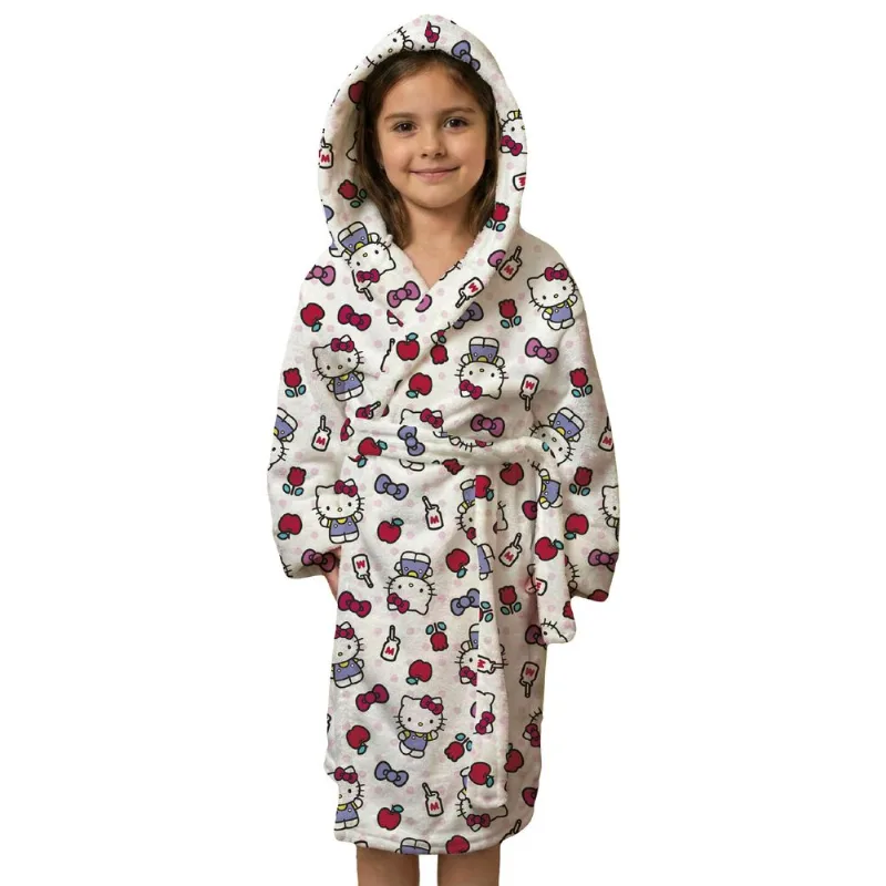 Bata Flannel Hello Kitty 2/3 años