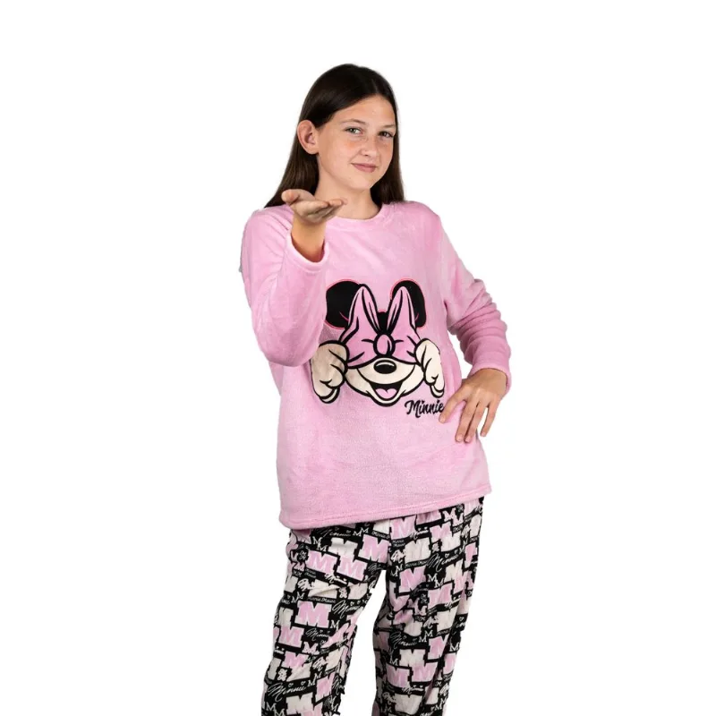 Pijama Plush de Adultos MINNIE Talle M