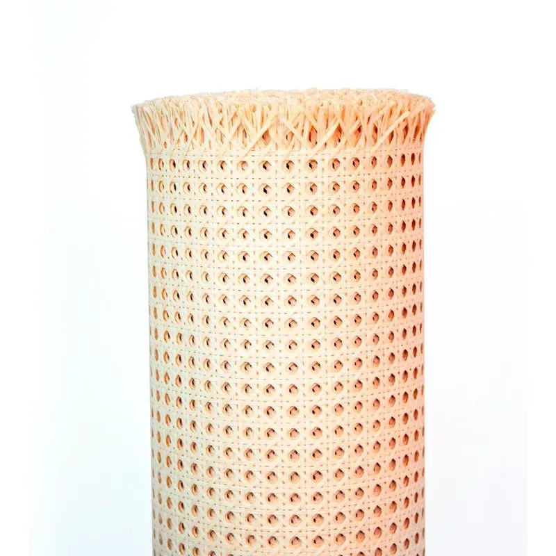 Palhinha Indiana Rattan Sextavada Tela Natural 9,50mt X 50cm