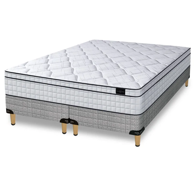 Conjunto Sommier y Colchón de espuma King Koil Bradford Queen Size 160x200 cm