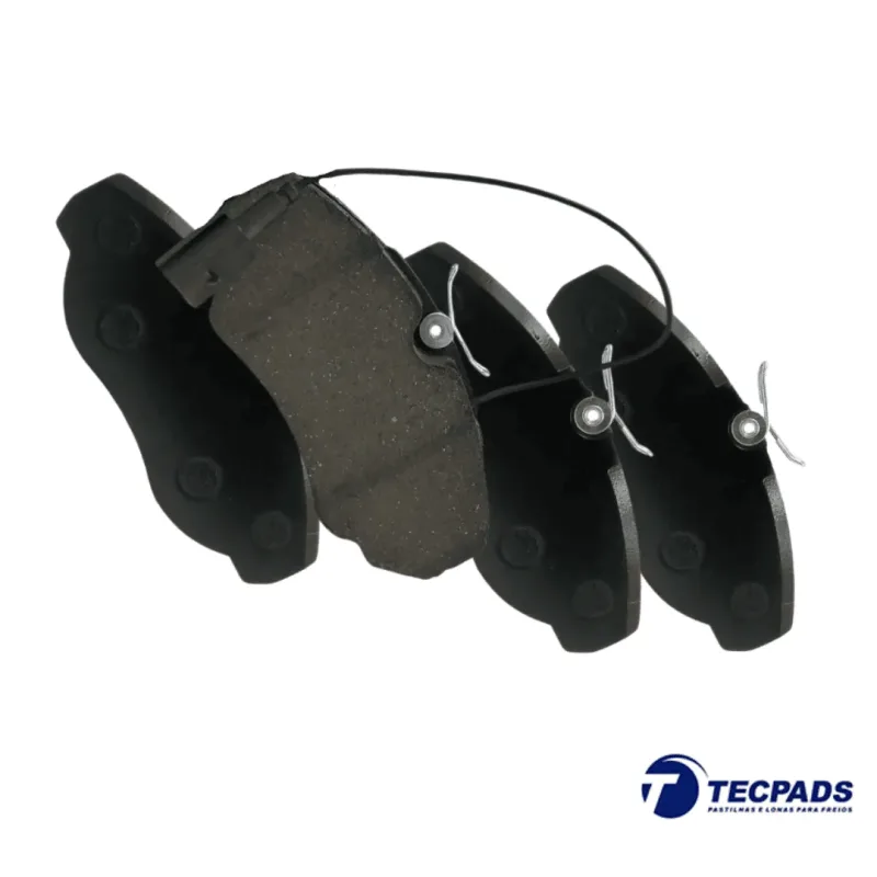 JOGO PASTILHA FREIO DIANTEIRA C/ SENSOR E MOLA DUCATO / BOXER / JUMPER ARO 15 ANO 2003 ATÉ 2017 TECPADS