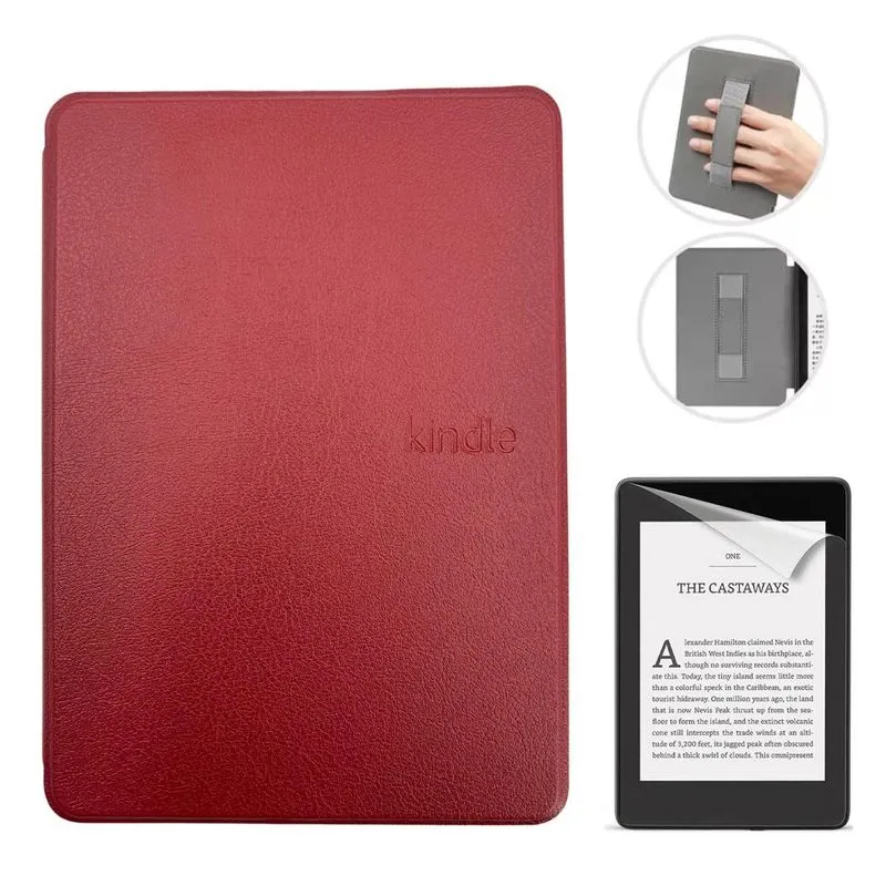 Capa Com Alça Para Kindle Paperwhite 12 7 Sa568b + Película