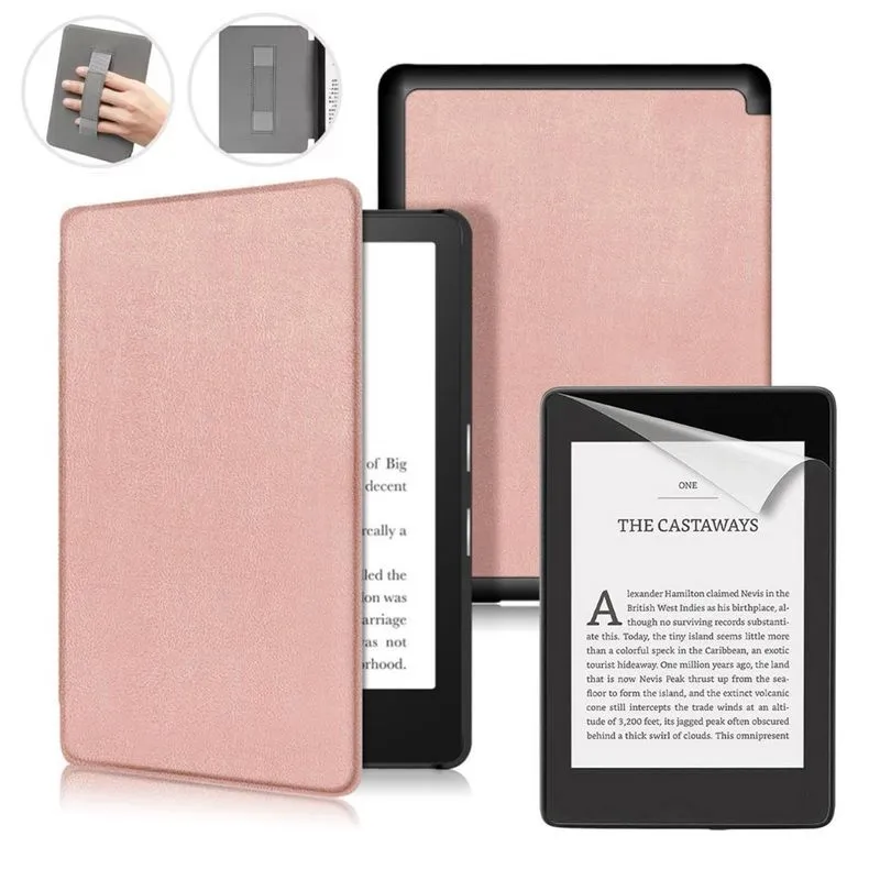 Case Magnética Alça Para Kindle 12 Geração Sa568b +película