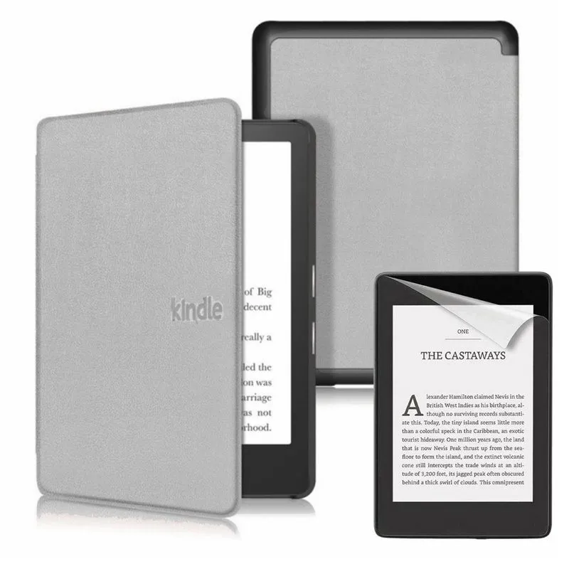 Capinha Couro Para Kindle Paperwhite 12 7.0 Sa568b+ Película