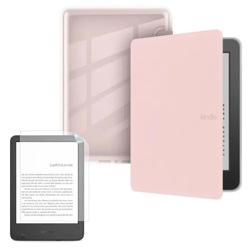 Capa Acrílico Para Kindle 12 Geração 6.0 Rs23cv + Película