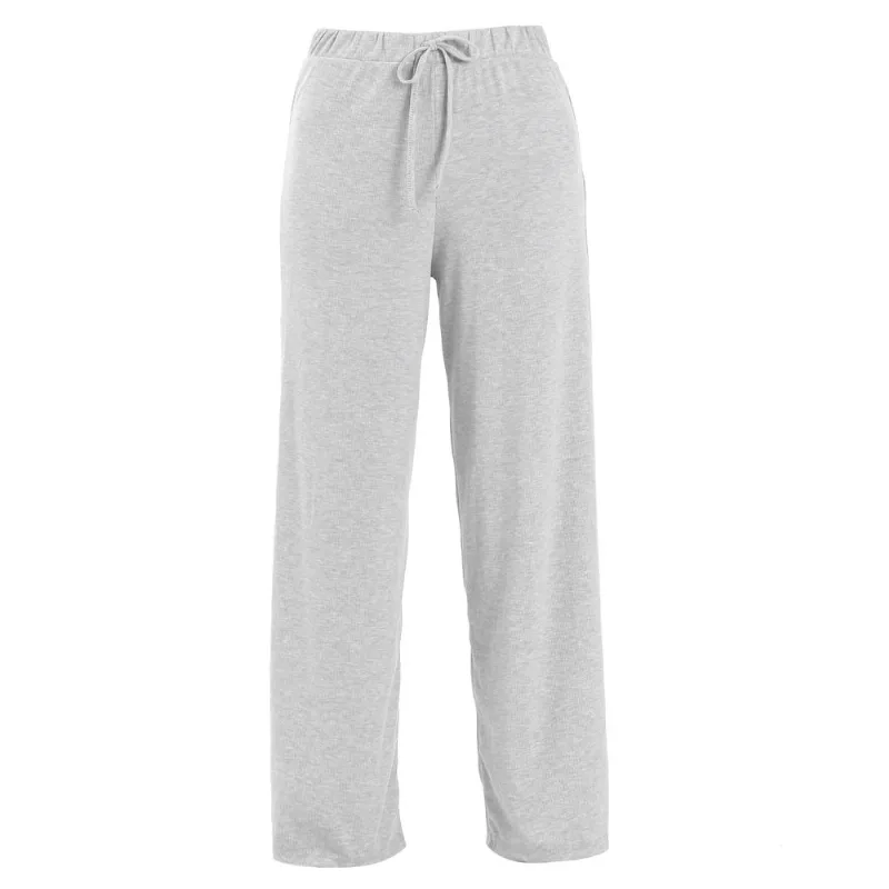 Pantalón Tex palazzo morley talle 38 gris claro