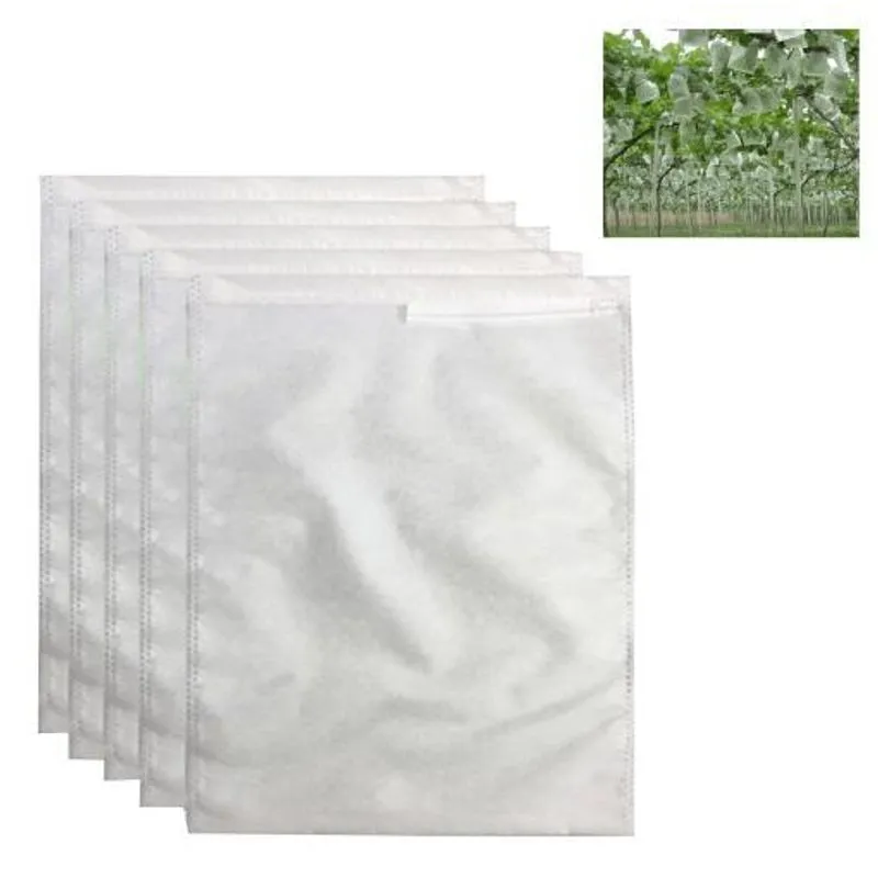 Kit 50 Sacos Proteção Insetos Na Plantação Frutas E Verduras