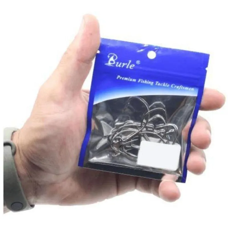 Kit 10 Anzol Offset De Pesca Camarao Soft Bait Shad Grub