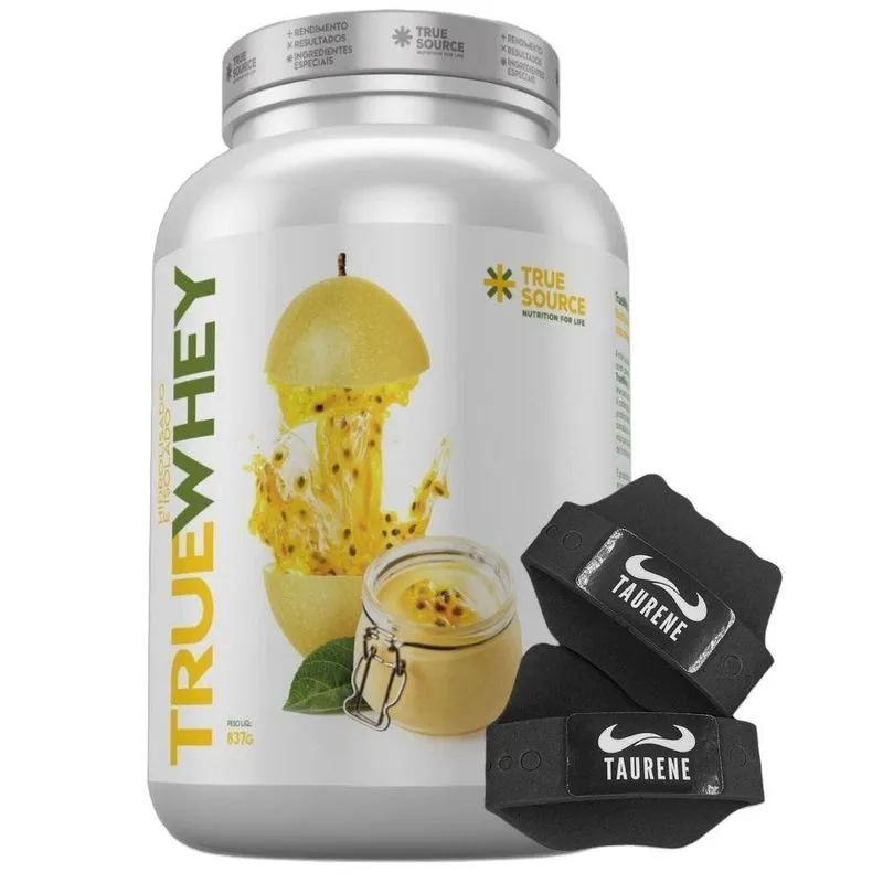 Whey Protein Mousse De Maracuja 837g + Luva True Source