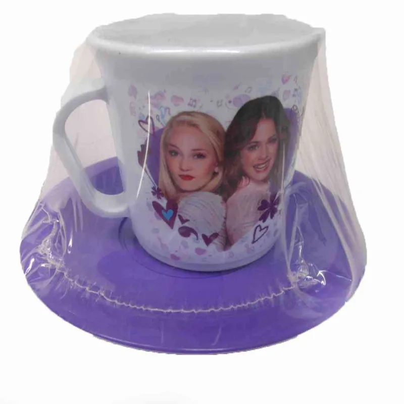 Set Taza Con Plato Violetta-s/e-un.-1