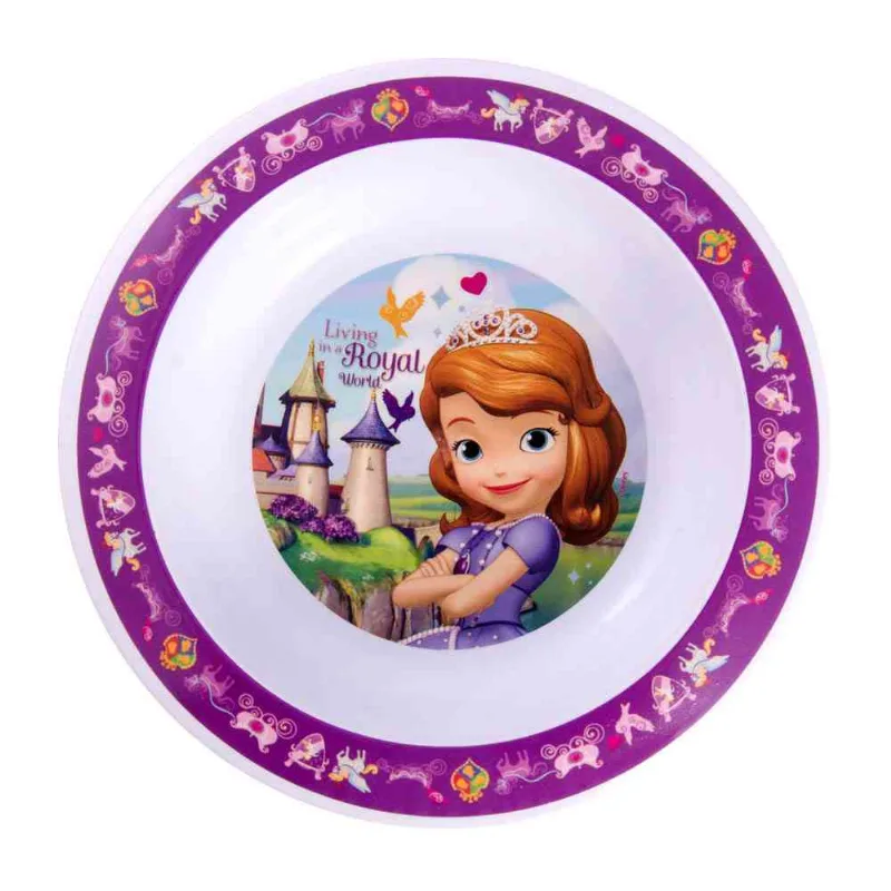 Bowl De Pl?stico Chico Princesa Sofða Bowl De Plástico Chico Princesa Sofía