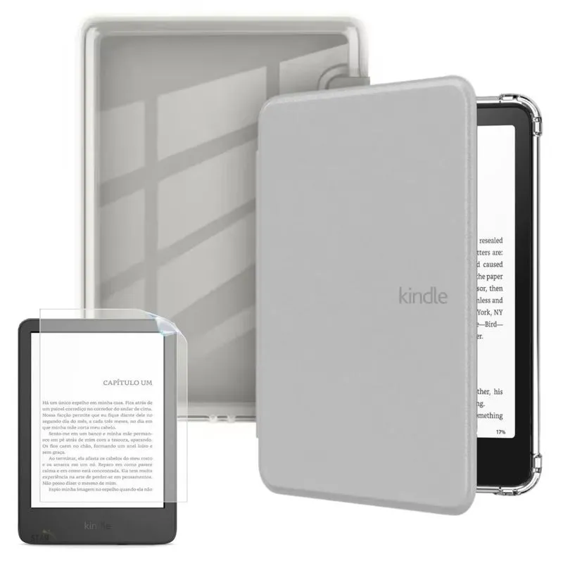 Capa Acrílico Para Kindle Paperwhite 12 - Sa569p + Película