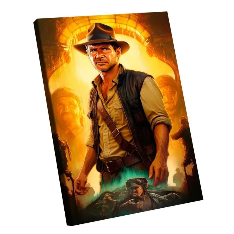 Quadro Indiana Jones Br Artes