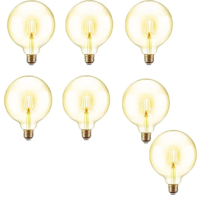Cópia - Lampada De Led Multi Filamento Ballon Retro Vintage Bivolt 380lm 30w Iluminação