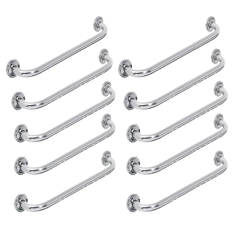Alça Barra Apoio 60cm Acessibilidade Kit 10 Uni Suporte Idoso Criança Gestante Anti