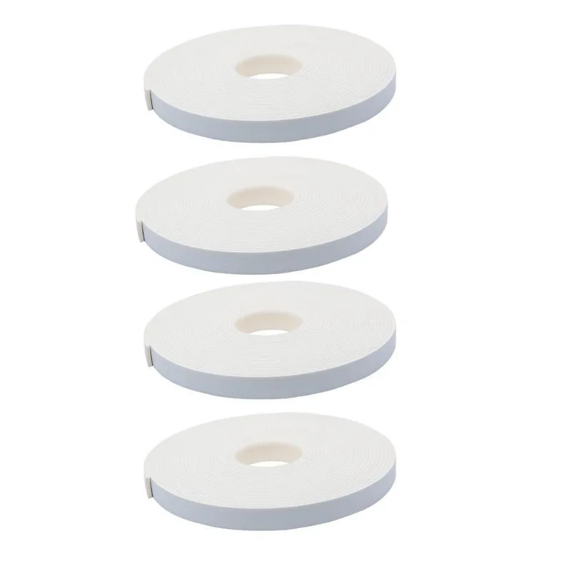 Fita Adesiva Espuma Porta Janela 5 Metros Kit 4 Un Batente Vidro Moveis Protege Impermeavel