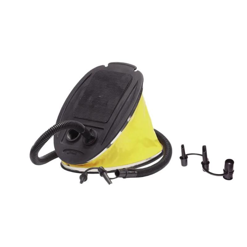 Inflador Pie Broksol Fuelle 3 Picos Infla Colchon Bote 3 Lt