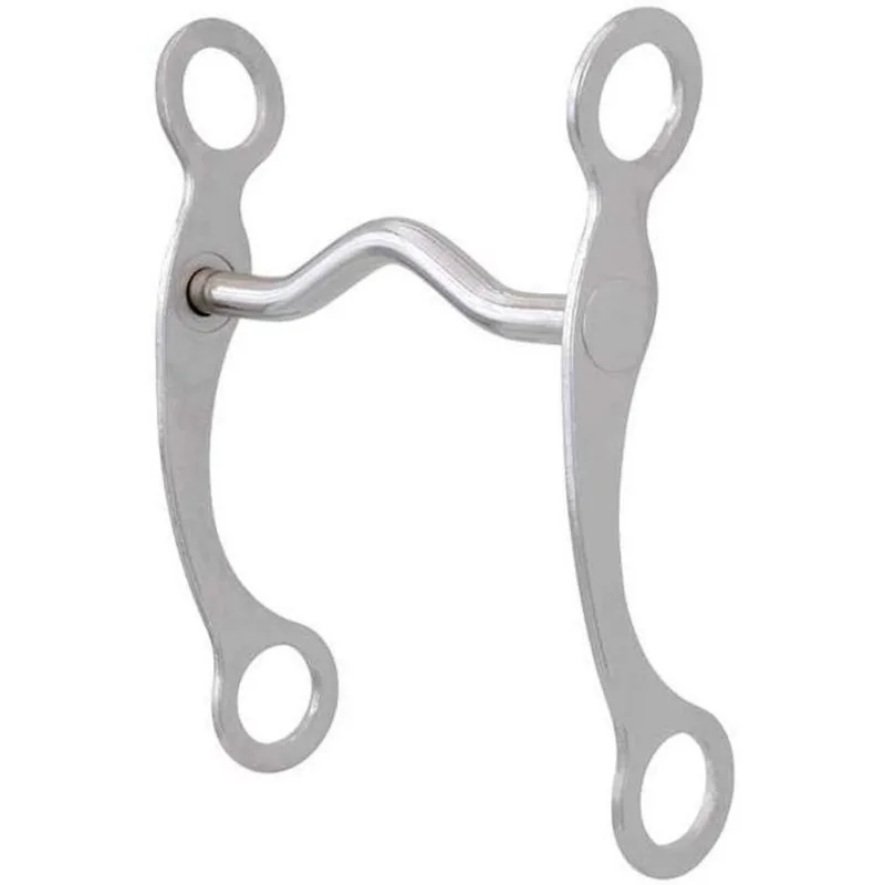 Freio Para Cavalo Level 2 Plain Curb Bit Partrade 252080