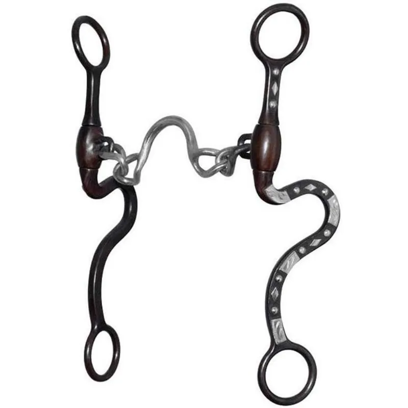 Freio Para Cavalo Level 3 Partrade 250008 Ported Chain Bit