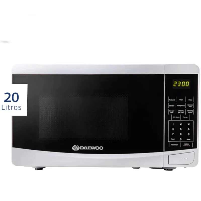 Microondas Daewo 20L Digital Blanco D120D