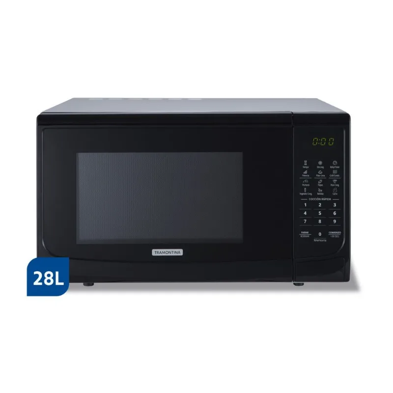 Microondas 28lt Tramontina glass mcdg