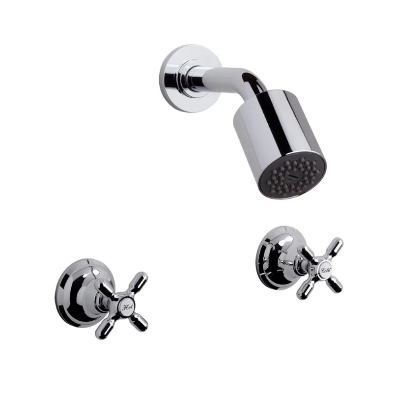 Griferia ducha de embutir doble comando FV Newport Plus