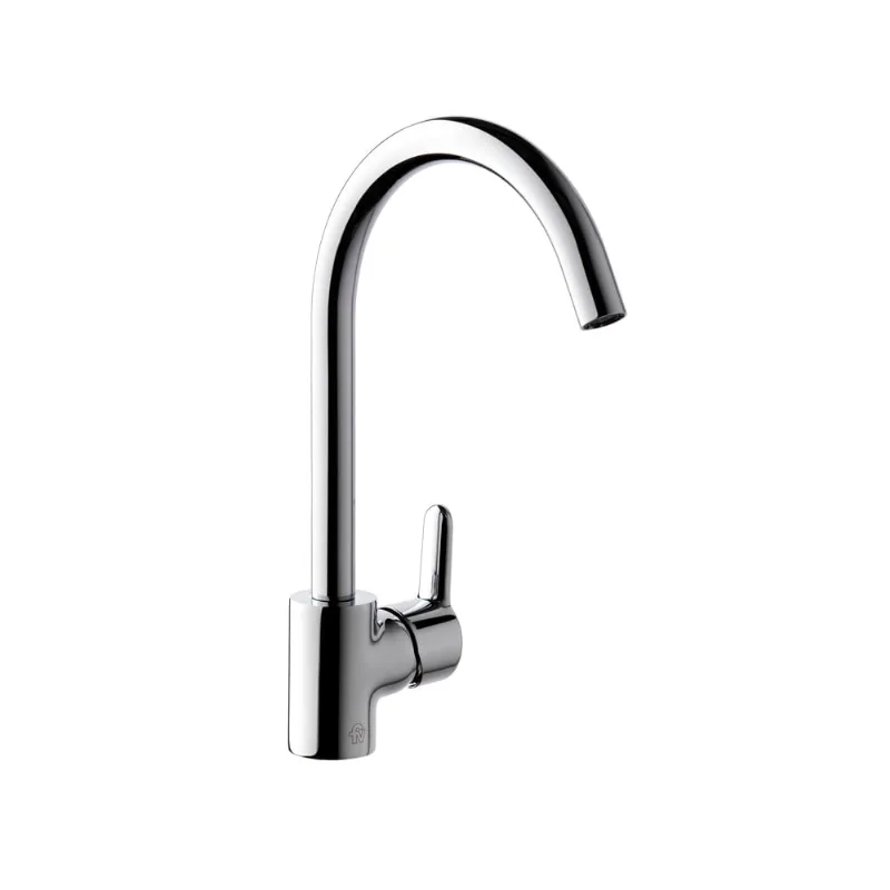 Griferia cocina de mesada monocomando pico alto FV Puelo