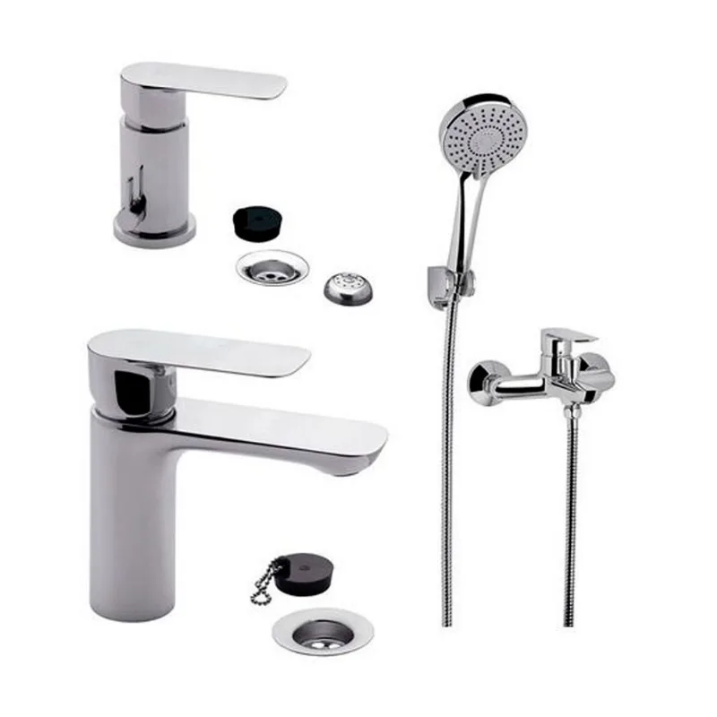 Griferia lavatorio baja ducha exterior bidet FV Coty