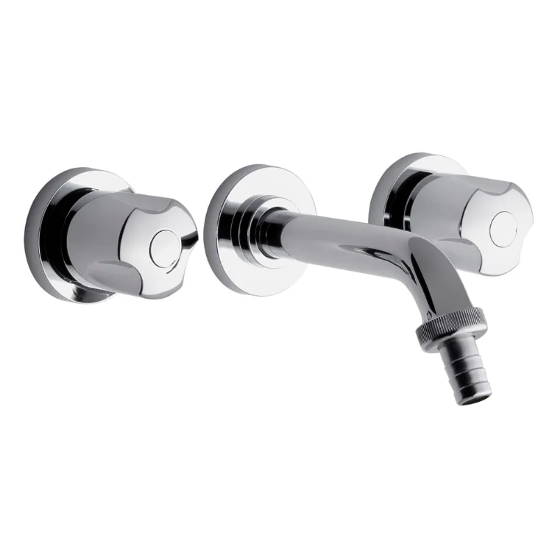 Griferia lavatorio de pared doble comando FV Pampa