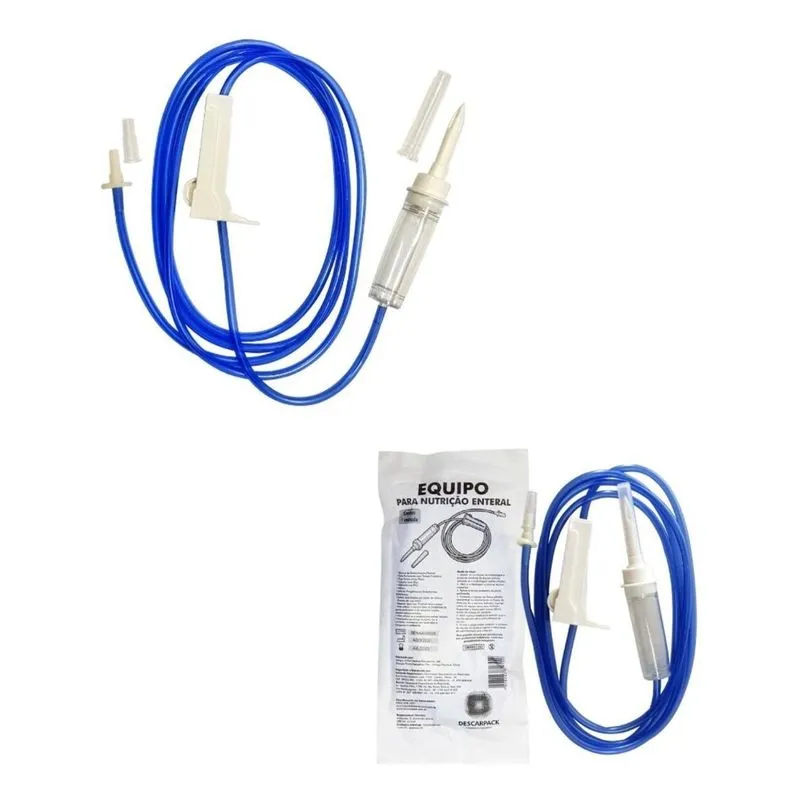 Equipo Para Nutrição Enteral Luer Slip 25un