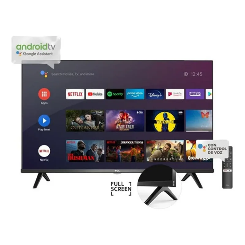 Televisor Tcl Smart Tv 40 Full Hd Con Android Tv L40s65a